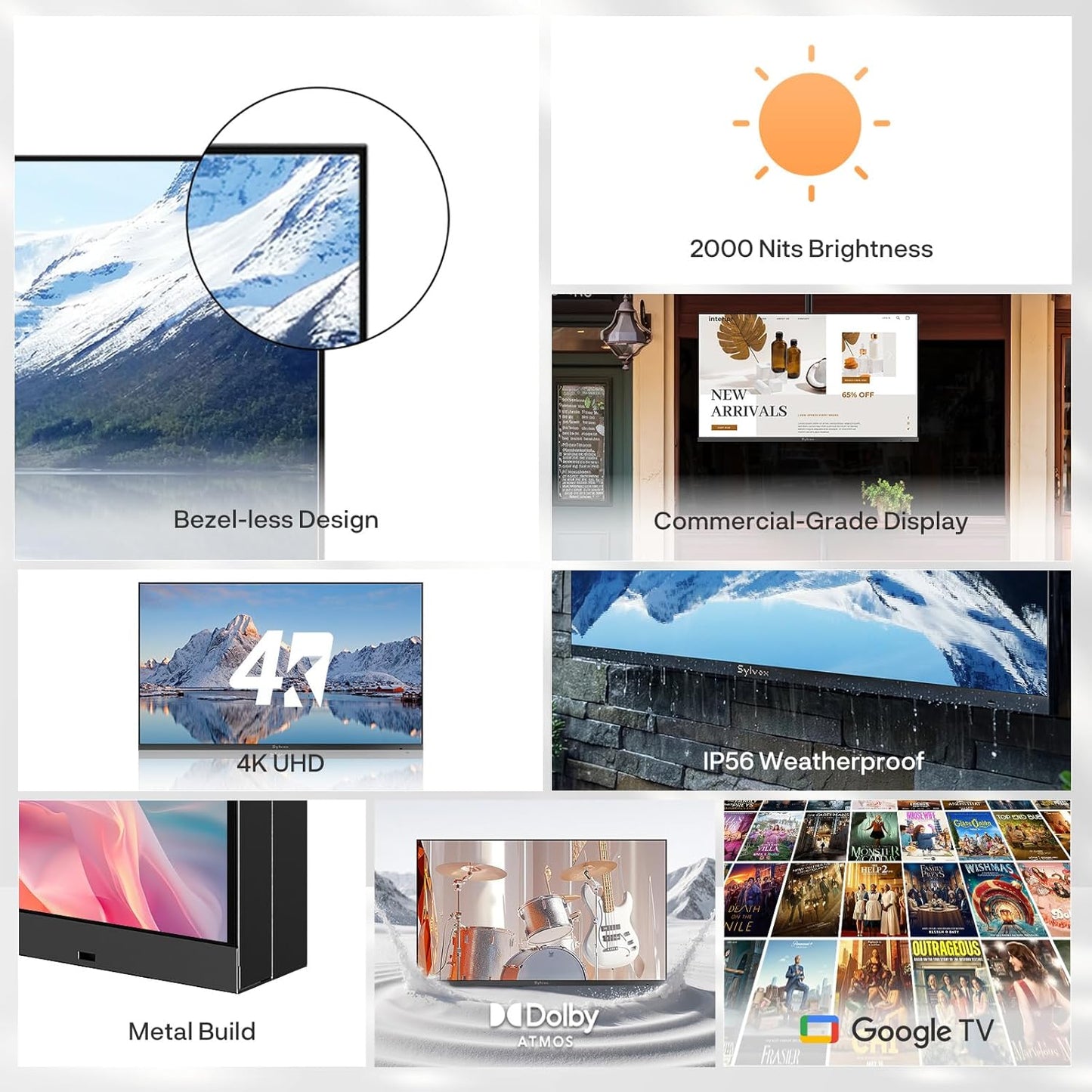 Bringing the Cinema Outdoors with the Sylvox 55‑Inch Frameless Pro