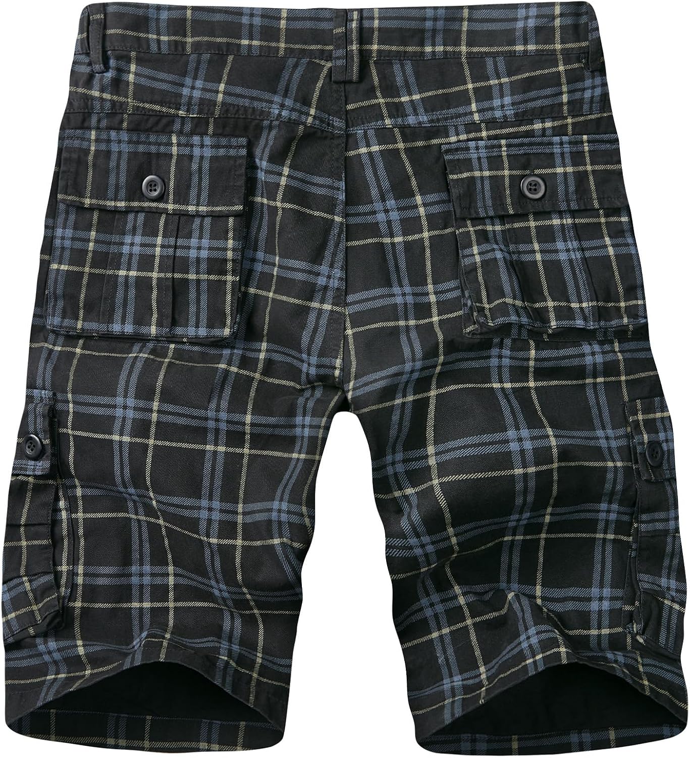 iCKER Multi-Pocket Cotton Cargo Shorts – casual comfort with camo flair