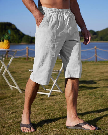 Summer’s Easy Choice: YAOBAOLE Loose Linen Shorts