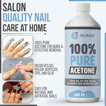 Why Palmsafe’s 500 ml Pure Acetone Remover Might Just Change Your Nail Routine