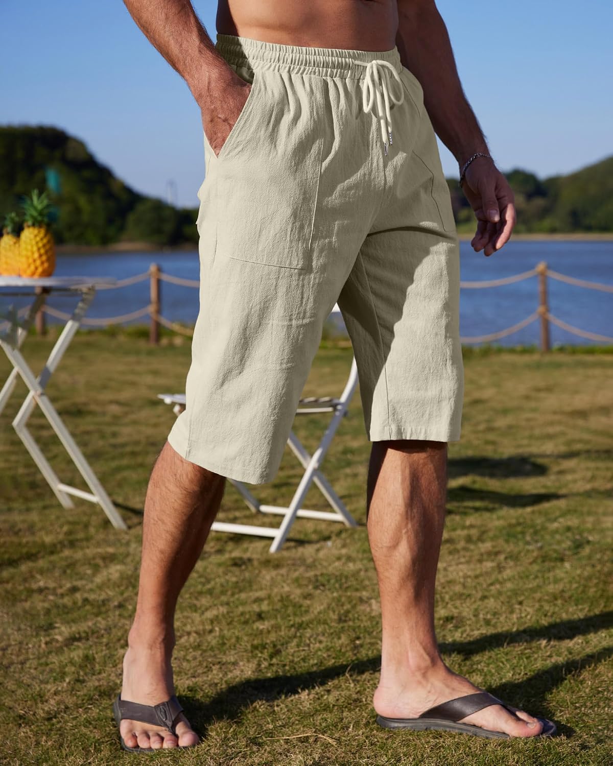 Why the YAOBAOLE Men’s Linen Shorts Feel Like a Summer Essential