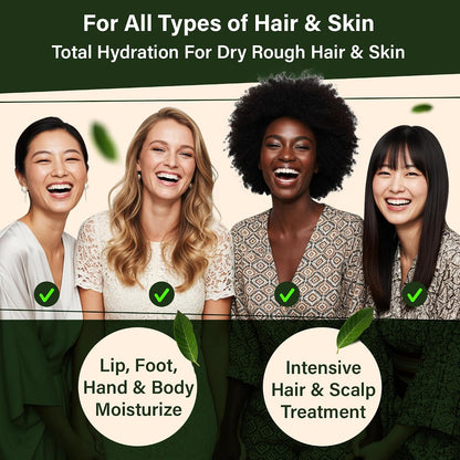 Hydra Naturals Unrefined Shea Butter 500g – 100% Pure, Raw, Organic, Cold Pressed – Natural Moisturiser for Hair, Smooth Skin, Face &amp; Body – DIY Beauty, Dry Scalp, Anti-Aging Care