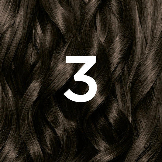 Garnier Nutrisse Ultra Crème Hair Dye, Brown Hair Colour, Ensures 100% Grey Coverage and Intense, Rich 8-Week Colour, No-Ammonia, Vegan Formula, Beautiful Dark Color, Shade: 3 Darkest Brown