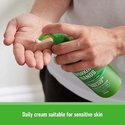 O'Keeffe's Working Hands Hand &amp; Body Lotion, 315ml –Suitable for Sensitive Skin | Hydrates, Restores &amp; Relieves Dry, Cracked Skin | Fast-absorbing, Non-Greasy &amp; Suitable for Daily Use