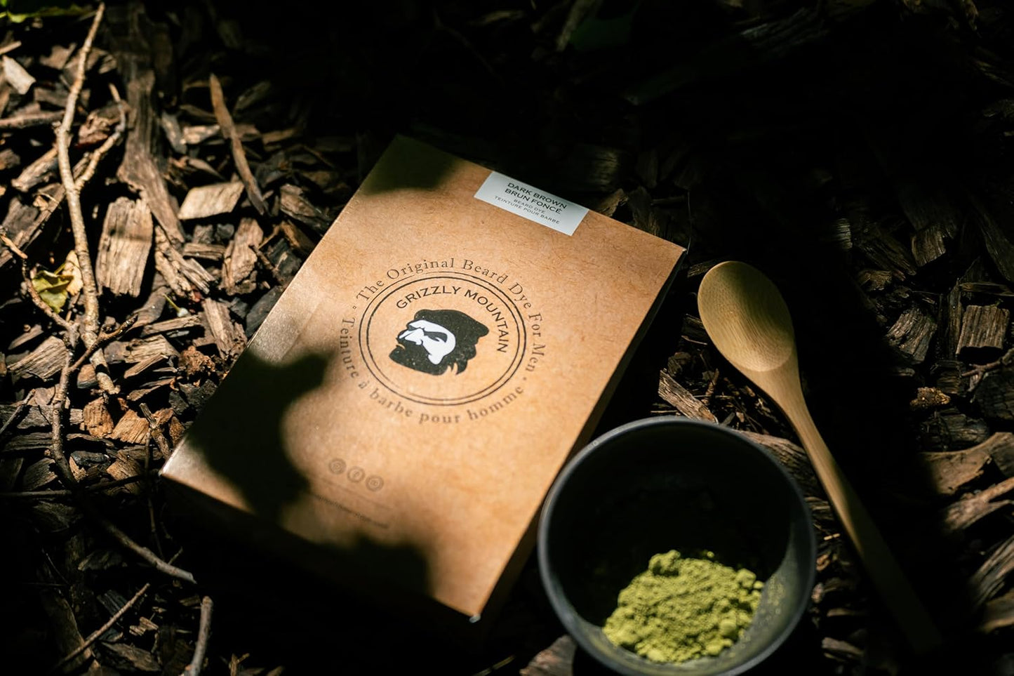 Organic &amp; Natural Dark Brown Beard Dye