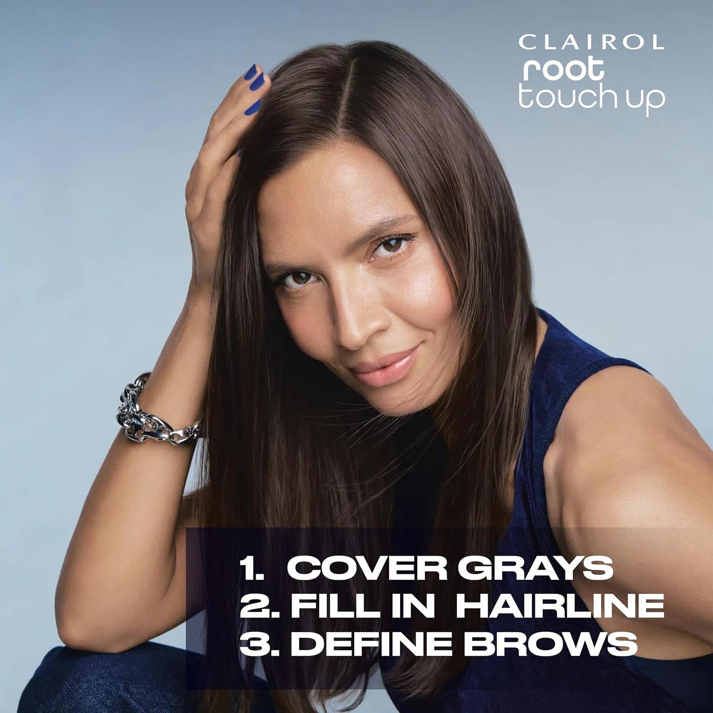 Clairol Root Touch-Up Concealing Powder, Medium Brown, 1 Count