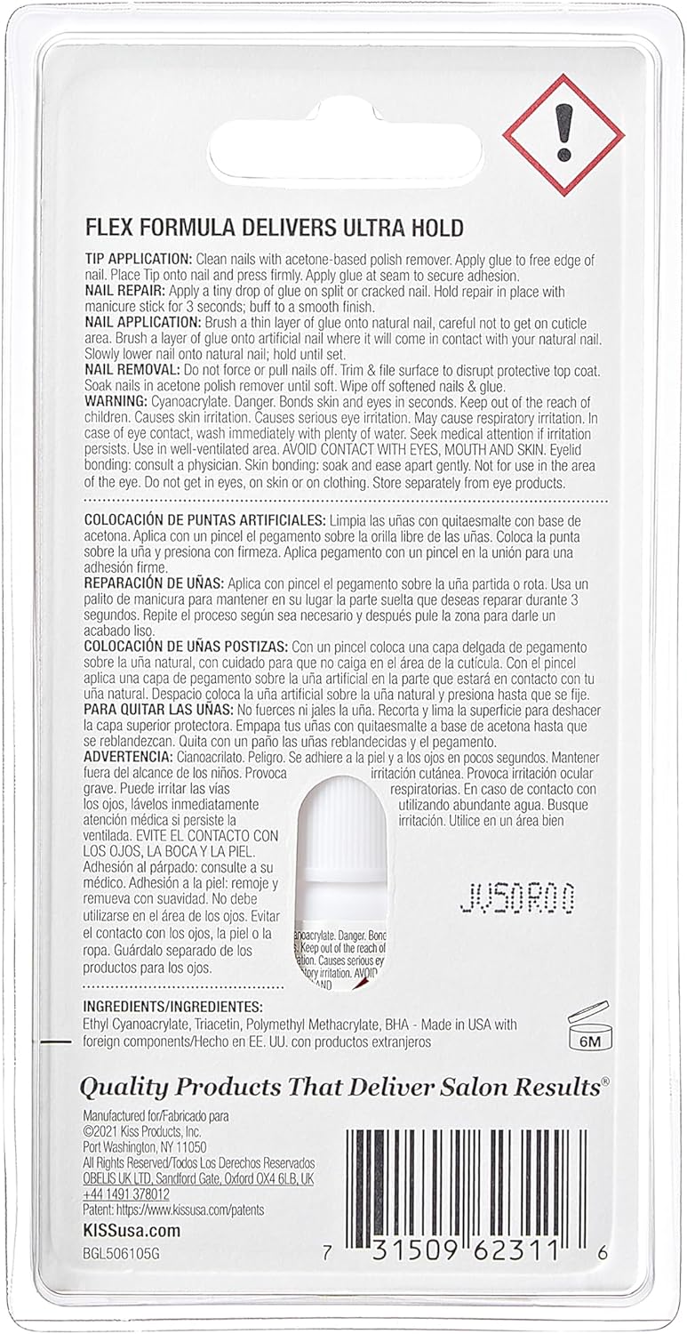 Kiss Powerflex Brush‑On Nail Glue: The Low‑Key Secret to Nail‑Stay‑Put