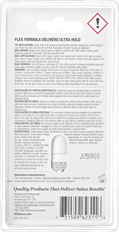Kiss Powerflex Brush‑On Nail Glue: The Low‑Key Secret to Nail‑Stay‑Put