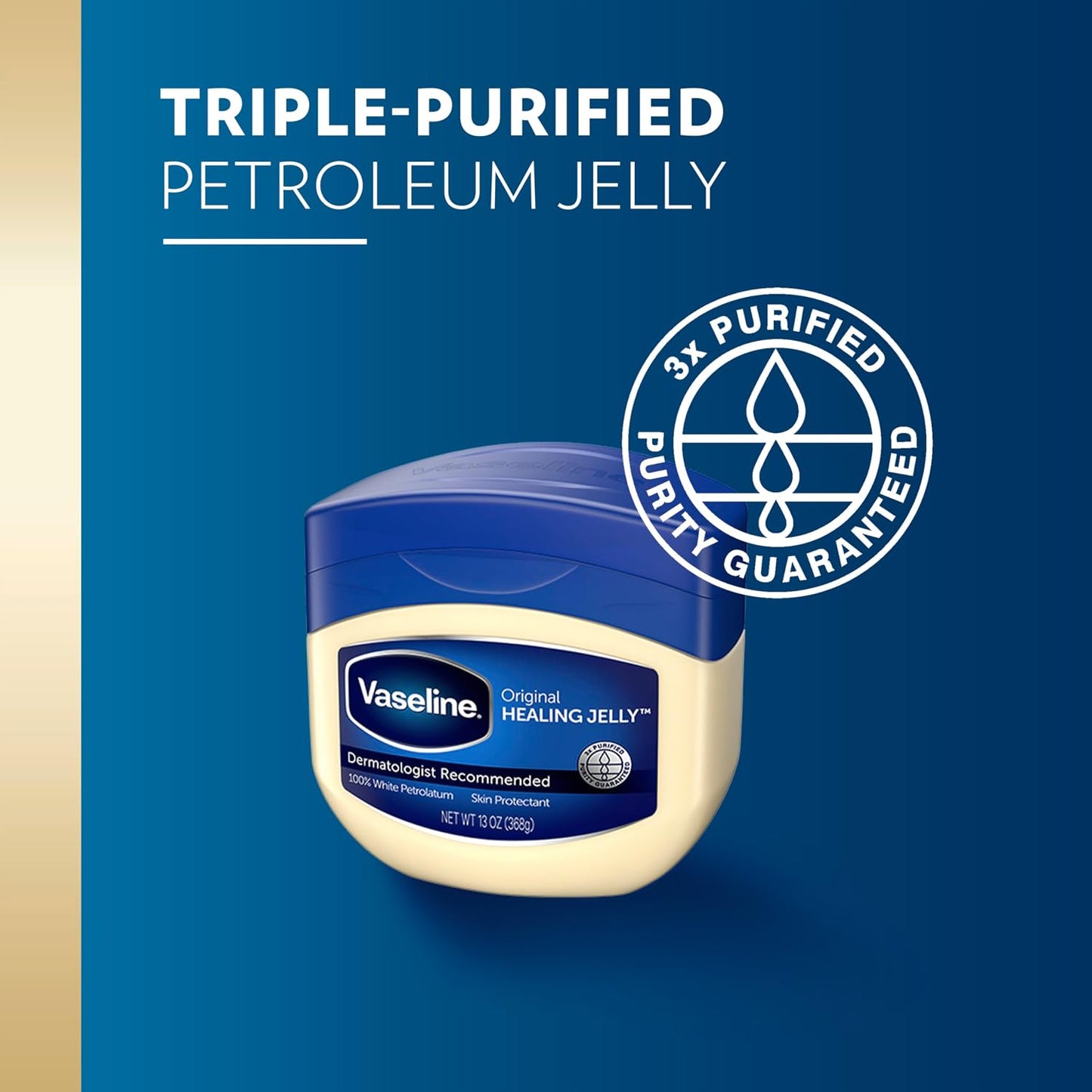 Vaseline 100% Pure Petroleum Jelly Original 368g