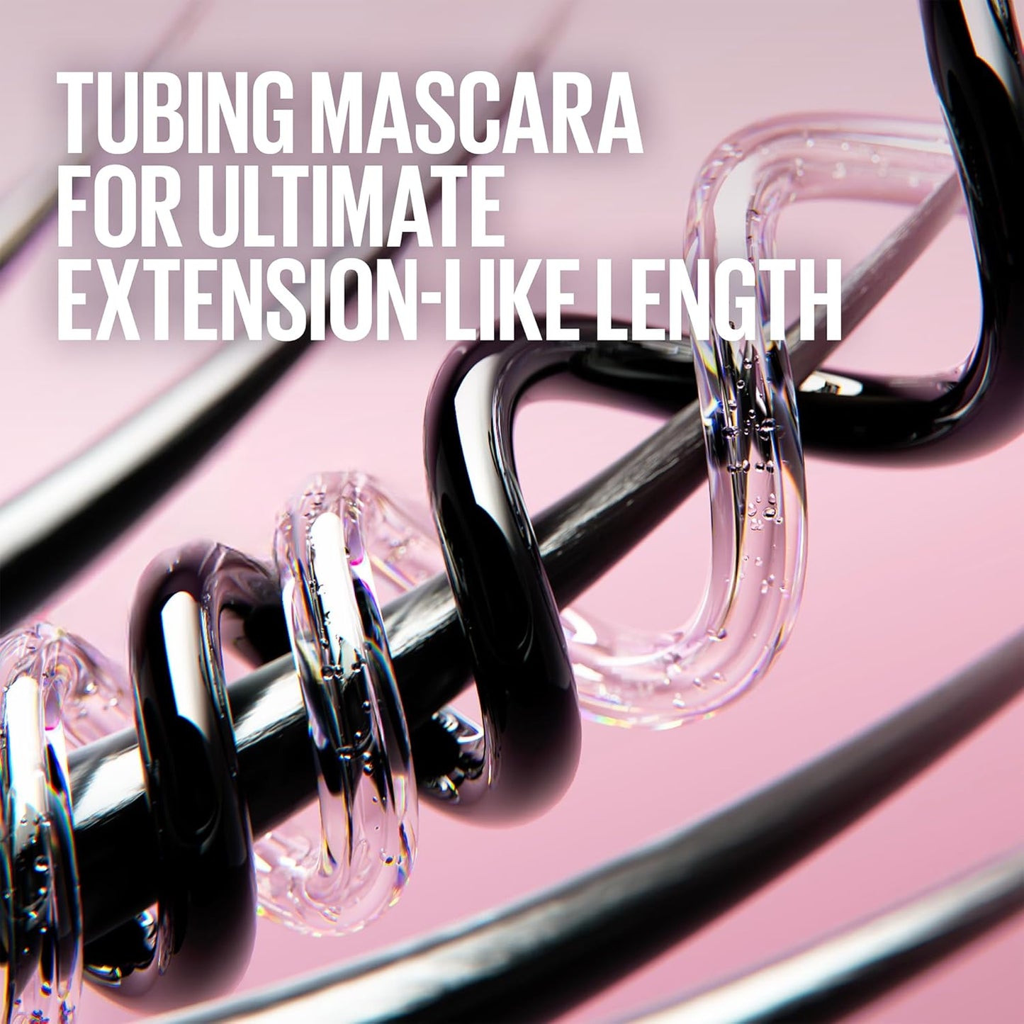 Maybelline Tubing Mascara Black, Lash Sensational Sky High Tubes Mascara with with Shea Butter + Castor Oil, Lengthening for Extension-Like Length, 24H Smudge-Proof, Washable, Vegan, Sensitive Eyes