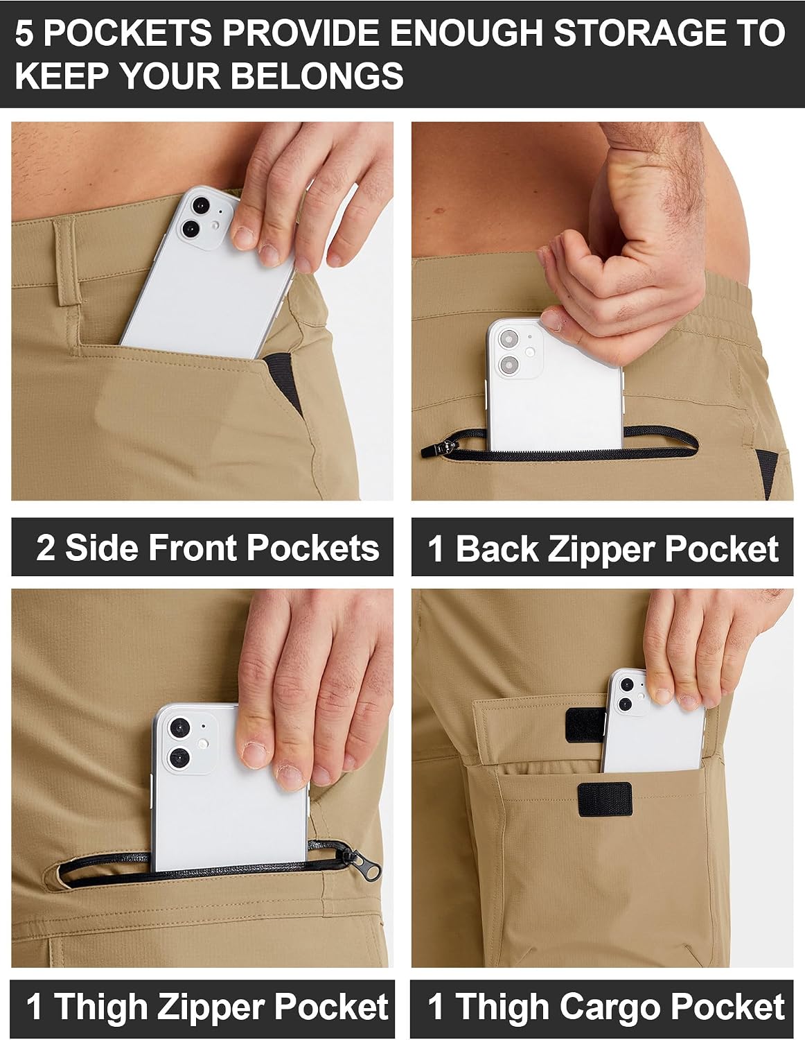 EKLENTSON Quick‑Dry Cargo Shorts – the Everyday Trail Companion