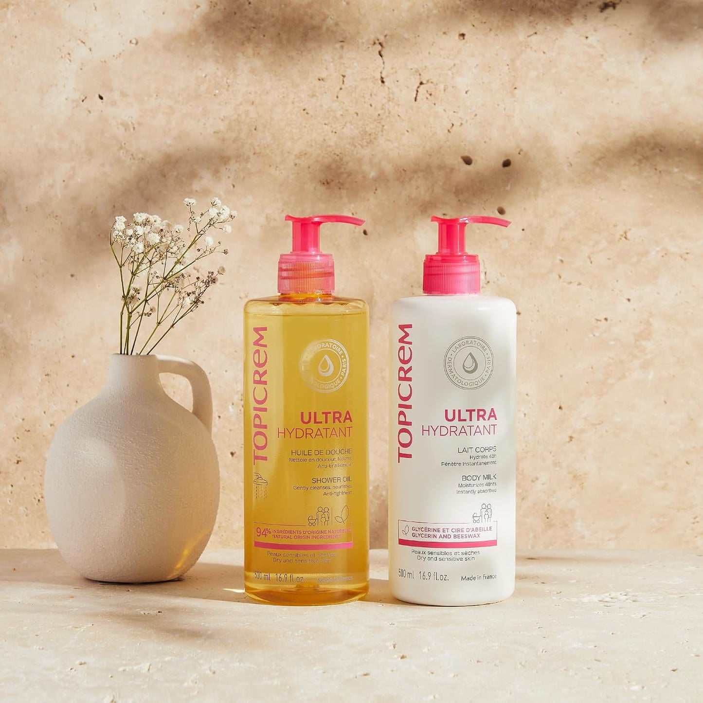 Topicrem Ultra-Hydrating Shower Oil 500 ml