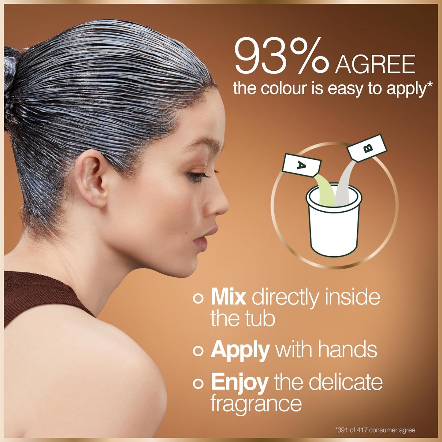 Garnier Good Permanent Hair Dye Replen Kit, 90% Natural Origin, No Ammonia, Enriched With Nourishing Shea Butter, 8 Weeks Long-Lasting Colour, 50 Coffee Roast Brown