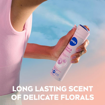 Fresh confidence with NIVEA Pearl &amp; Beauty Anti‑Perspirant Spray
