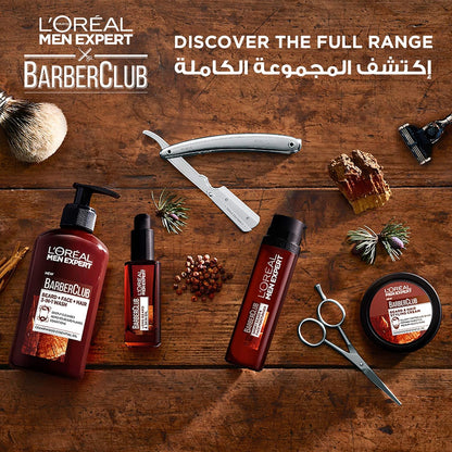 L'Oreal Men Expert Barber Club Beard &amp; Hair Styling Cream, 75ml, Packaging May Vary