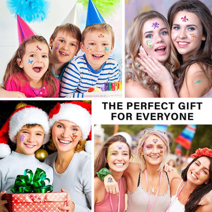 10 colours Temporary Tattoo Markers for Skin,Tattoo Pen Kit, Body Markers for Kids and Adults Art Marker Pens for Kids and Adults Party Festival Dress Up