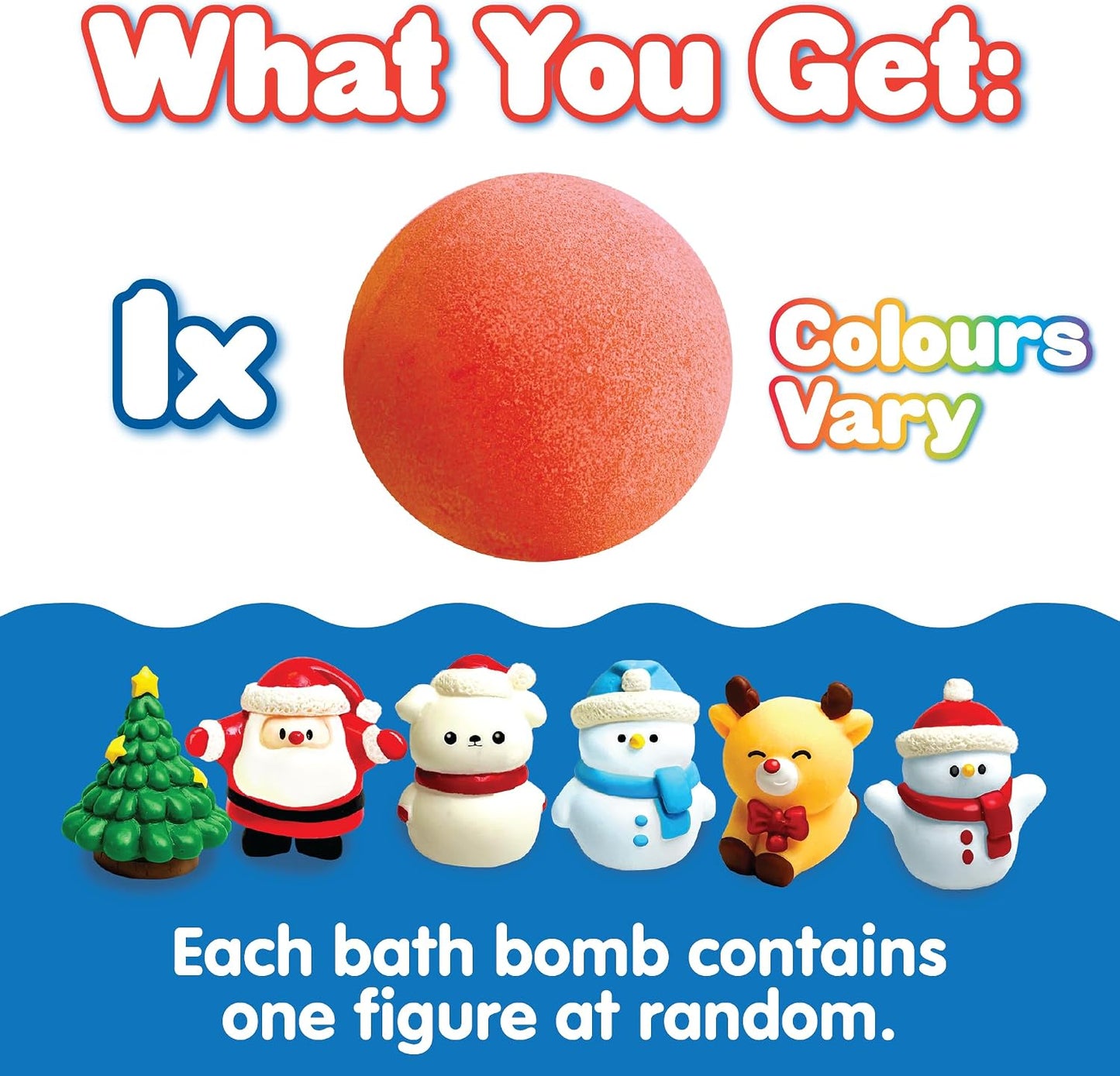 Zimpli’s Santa Bath Bomb – a fizz‑filled surprise for holiday splashes