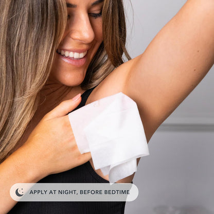 SweatBlock Maximum Strength Antiperspirant Sweat Wipes - For Excessive Sweat Protection - Extra Large - Up to 7 Day Protection per Use - 10 Count - Unisex