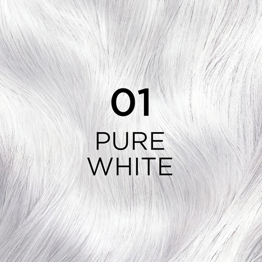 L'Oréal Paris Hair Dye, Permanent Hair Color Cool Silver Pure White, Excellence Universal Nudes, No Ammonia Home Hair Colour with Hyaluronic Acid &amp; Micro-Keratin, Up to 100% Grey Coverage