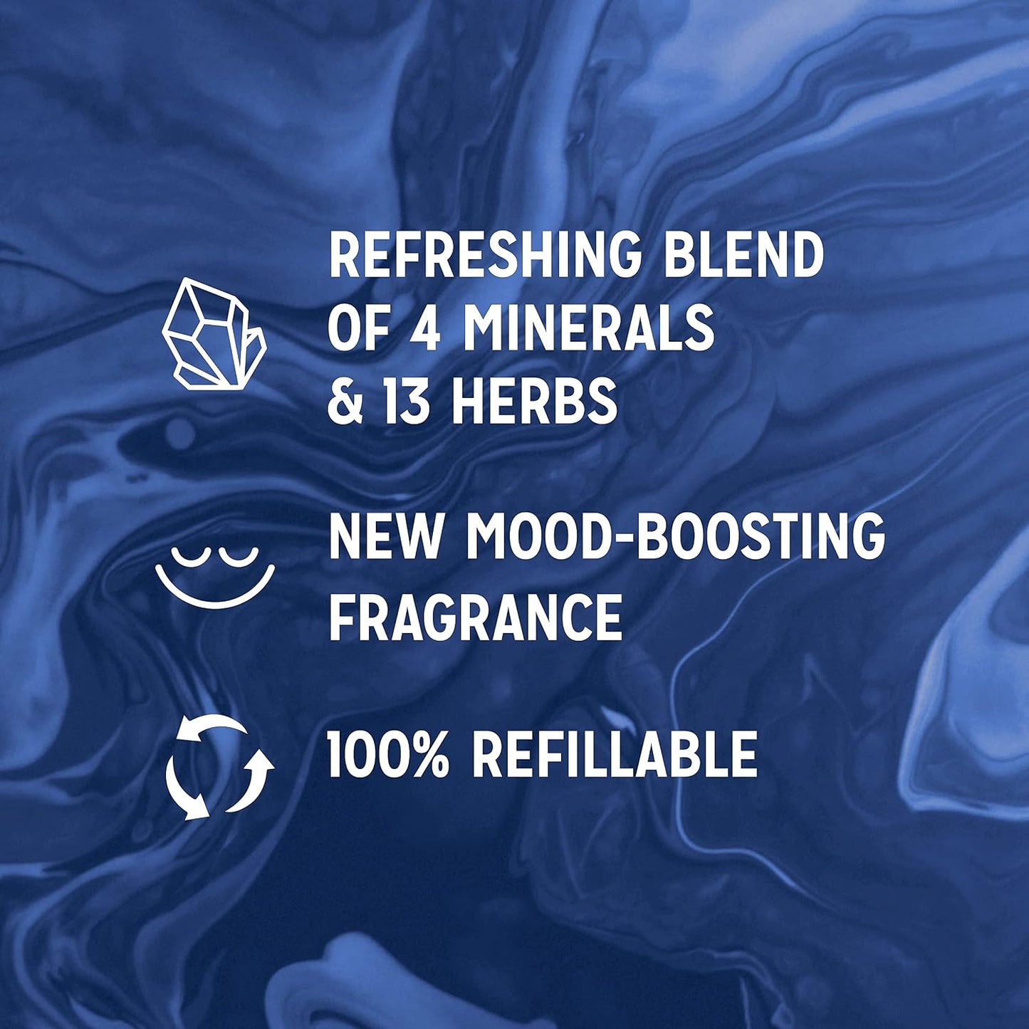 Radox Mineral Therapy Feel Awake 2-in-1 body wash &amp; shampoo shower gel with a sea mineral &amp; fennel fragrance for a refreshing shower experience 6x 450 ml