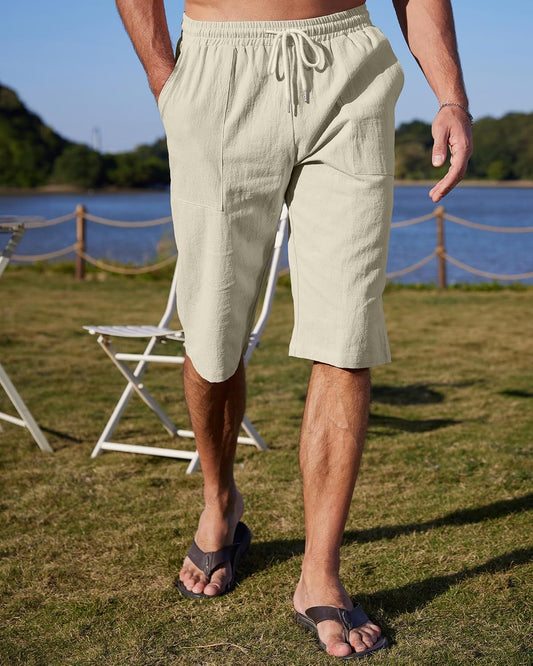 Why the YAOBAOLE Men’s Linen Shorts Feel Like a Summer Essential