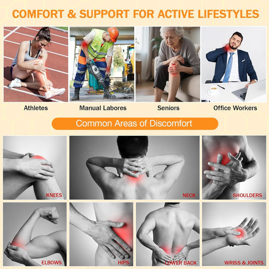 120G Bee Venom Cream Extra Strength for Joint/Muscles Sensation Relief &amp; Recovery &amp; Soothing, Promoting Mobility/Flexibility, Fits for Neck, Back, Legs, Knees, Hands, Feet/Whole Body