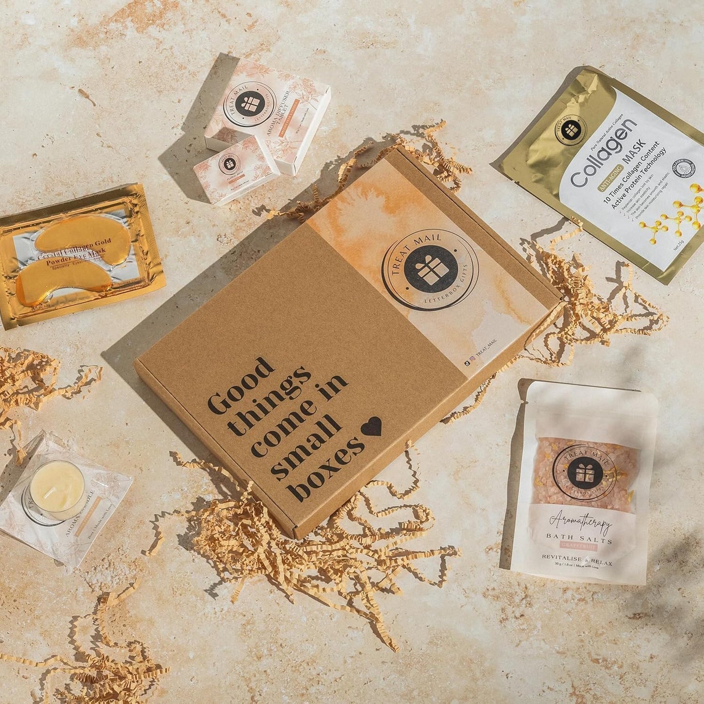 Birthday Pamper Gifts for Women | Relaxation Spa Bath Set &amp; Self Care Hamper | Hug in a Box Care Package For Mum, Friends, Sister, Wife | Wellbeing Gift For Mother’s Day &amp; Christmas