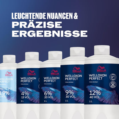 Wella Welloxon Perfect 4% 13 Vol Creme Developer 1000ml