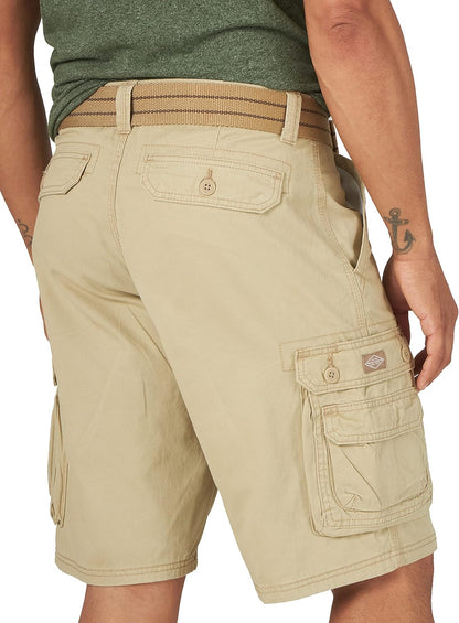 Lee Men’s Dungarees New Belted Wyoming Cargo Short – Everyday Comfort in Denim