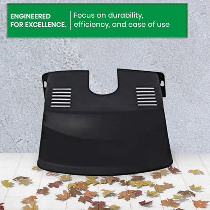 NEAT 2-Pack Black Plastic, Keep Your Drains Clear &amp; Tidy - Outdoor Drain Cover Protector, Stops Leaves, Gutter Guard, Outside Grid Covers, Barrier Tidy, Includes Manhole Cover &amp; Drain Guards