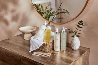 ESPA Bergamot and Jasmine Hand Wash 250ml | Pure Essentials Oils | Comforts and Cleanses Skin | Coconut &amp; Citrus | 100% Natural Fragrance | Suitable for Sensitive Skin