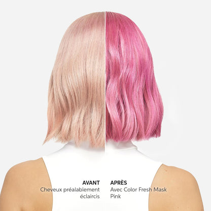Wella Professionals Pink Blush Color Fresh Mask - Colour Depositing Hair Mask &amp; Home Hair Gloss Treatment - Soft Pink Temporary Hair Dye with Avacado Oil (150ml)