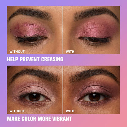 Eyeshadow Primer, Eye Primer, Eyelid Primer - Long-Lasting Eye Shadow Primer for Oily Lids, Helps Prevent Creasing, Sheer Tinted Base for Mature Skin