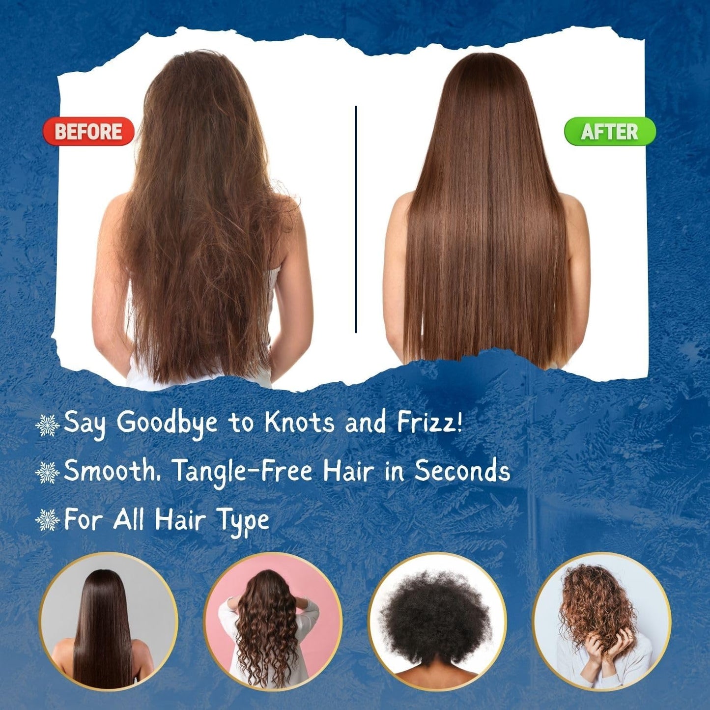 Disney Frozen Detangling Spray - Kids' Hair Detangler for Effortless Combing, Wet &amp; Dry Hair - Gentle, Dermatologically Tested Formula - Safe for Children Aged 3+, 400ml