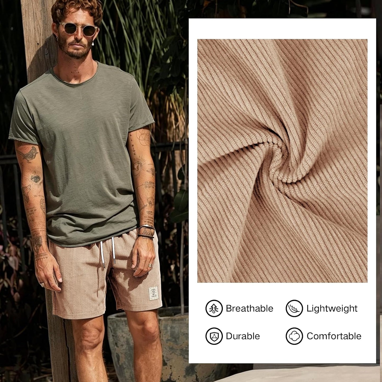 Why corduroy shorts might just become your new summer staple