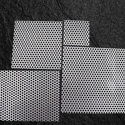 Drain Covers, Square Drain Strainer, 304 Stainless Steel Sewer Strainer, 5mm Hole, Mesh Drain Protectors for Outdoor Indoor, Shower Kitchen Sink Drainage(30x30cm)