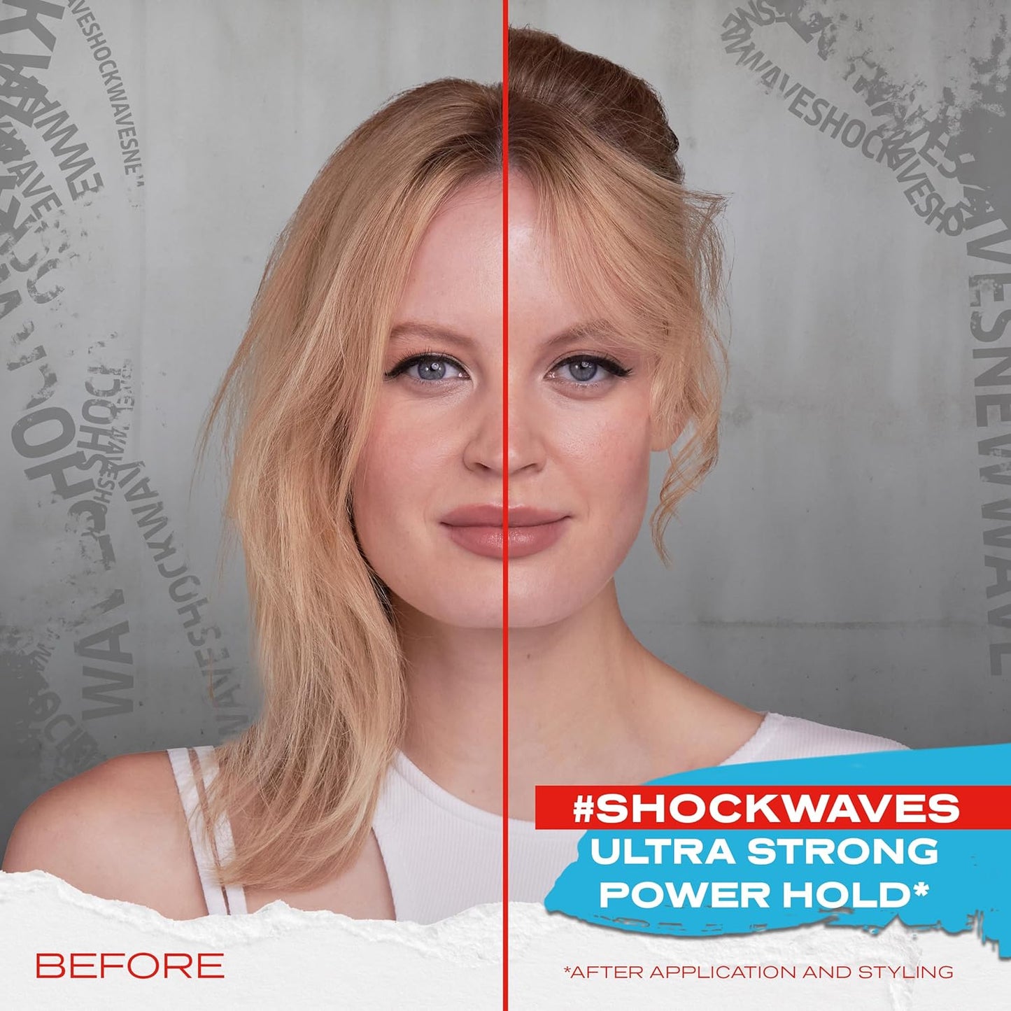 WELLA Shockwaves Ultra‑Strong Hairspray – 250 ml