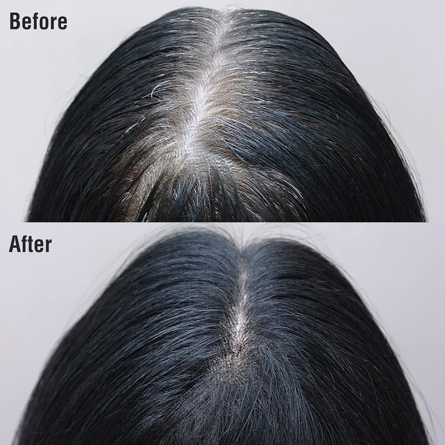 Kiss Gray Hair Concealer - Temporary Tintation Color Spray for Root Touch Up and Hair Dye 2.82 oz. 2 PACK (Black)