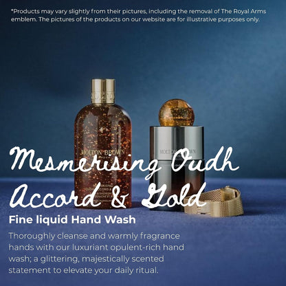Molton Brown Mesmerising Oudh Accord &amp; Gold Fine Liquid Hand Wash 300 ml