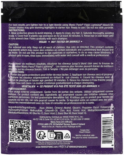 Manic Panic - 50ml Pouch - Classic High Voltage® Hair Dye (Purple Haze®)