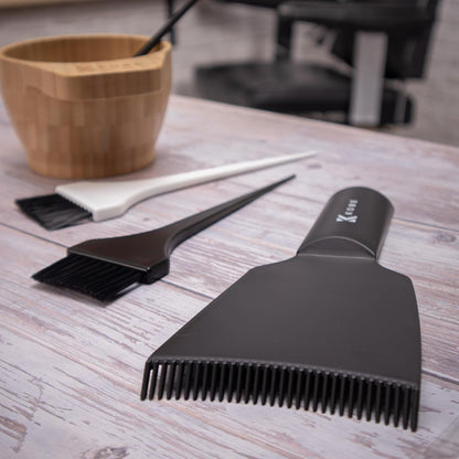 Kobe Professional Balayage Board with Teeth for Hairdressers - Ideal for Hair Dye, Tinting, Highlighting and Hair Colour Techniques - Paddle Board for Superior Balayage Application