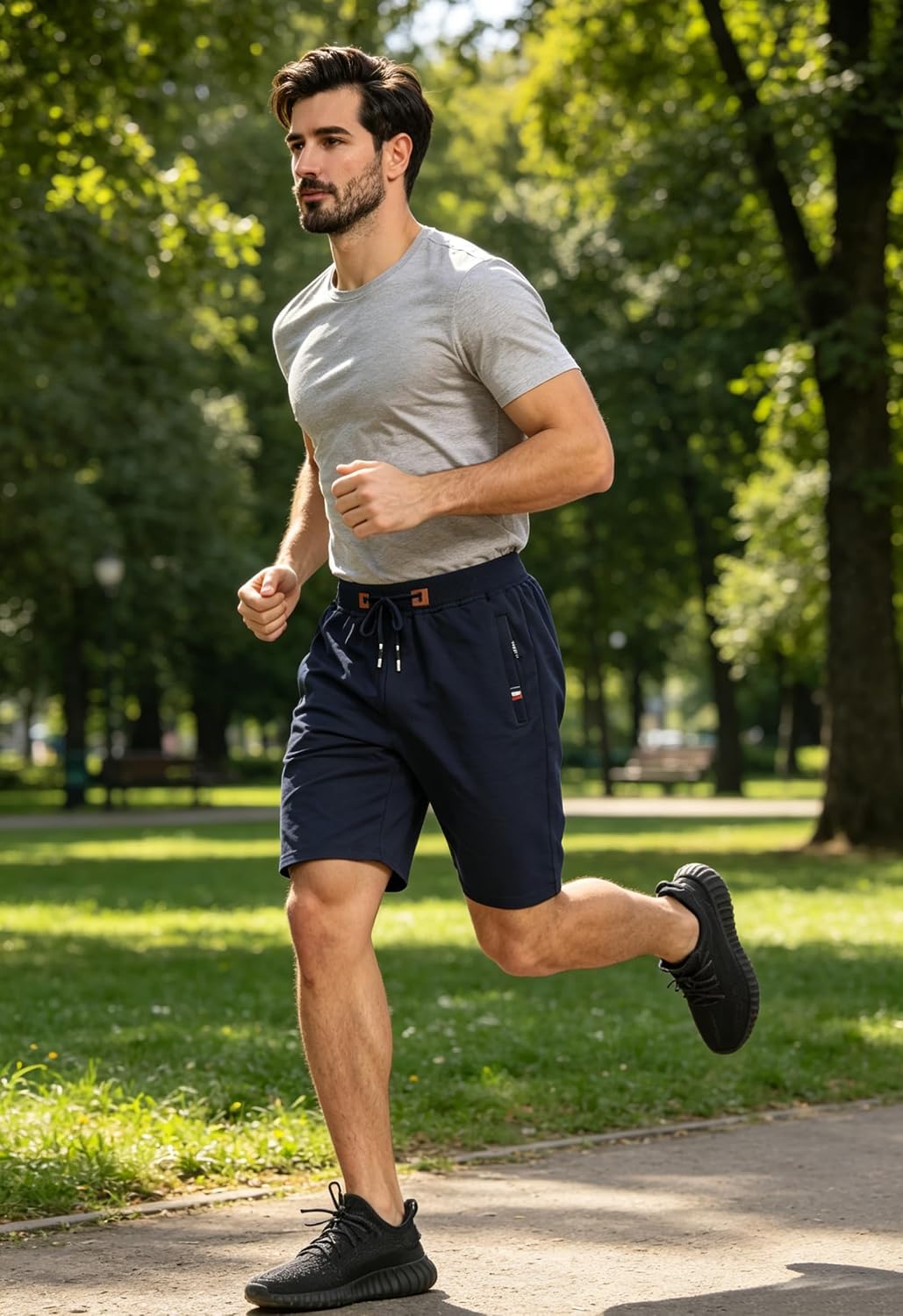 JustSun Men's Jogger Shorts – casual comfort meets sport