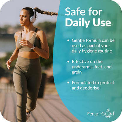 Perspi-Guard Odour Control Antibacterial Body Wash for Men &amp; Women | High Strength Neroli Scented Anti Bacterial Shower Gel Prevents Malodour, 200 ml, 1-Pack