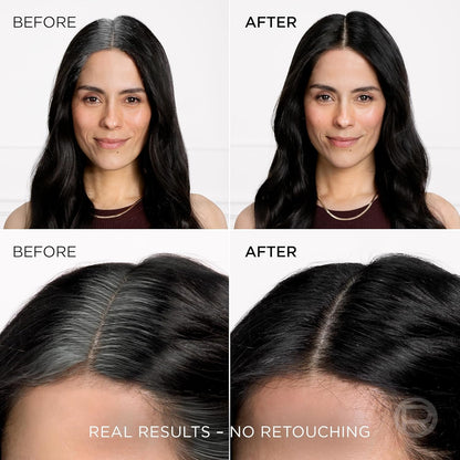 L'Oréal Paris Dark Brown Magic Retouch Hair Colour Root Concealer Spray (75ml), Hair Dye, Instant 100% Grey Coverage &amp; Flawless Blend, Quick &amp; Easy Application