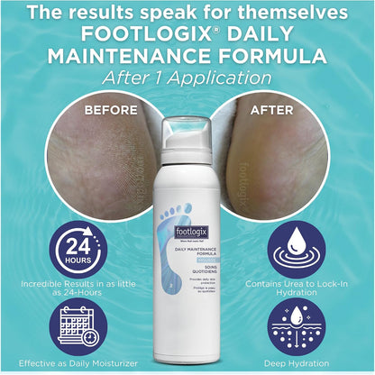 Footlogix Daily Maintenance Formula Mousse 4.2 oz