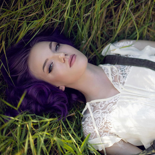 ARCTIC FOX 100% Vegan &amp; Cruelty Free Vibrant Semi Permanent Hair Colour Dye - Purple AF 165 ml e