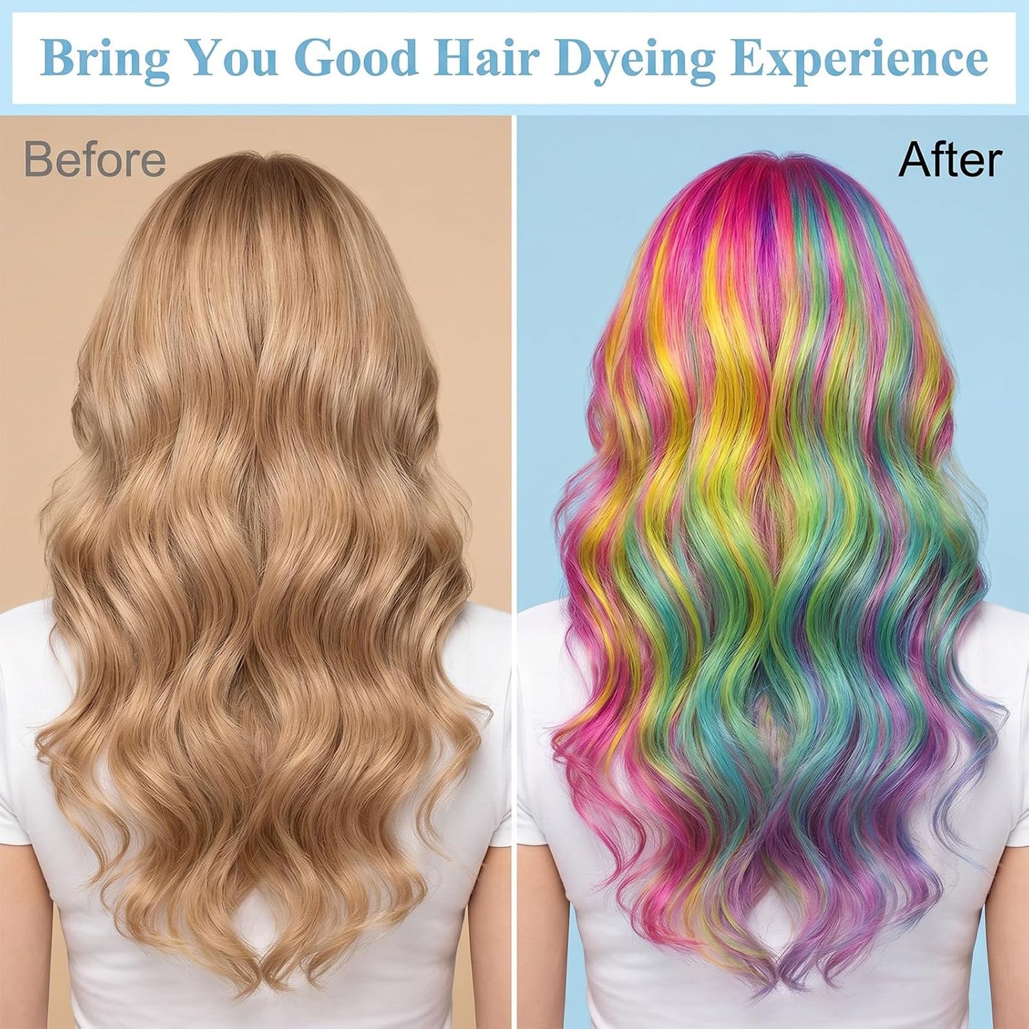 JJUNW 10 Pieces Highlighting Cap Hair Frosting Cap Highlight for Dye Color with 4 Pieces Plastic Hooks Hair Coloring Salon Hairdressing Tool Kit Supplies (Purple/Blue/Pink)