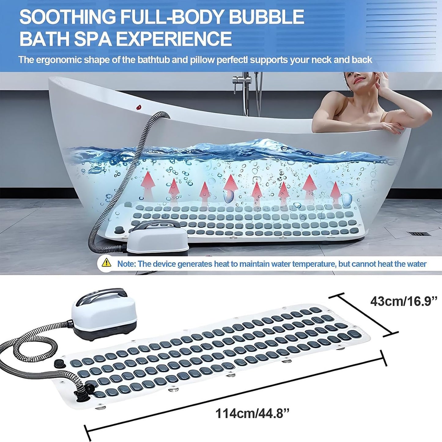 Turn Your Bath Into a Personal Spa with the New Massage Mat