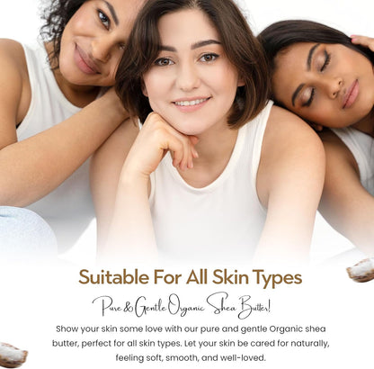 Freshskin Beauty LTD | 1KG Shea Butter Certified Organic - Unrefined, Cold Pressed, 100% Pure, Raw &amp; Natural (1000g)