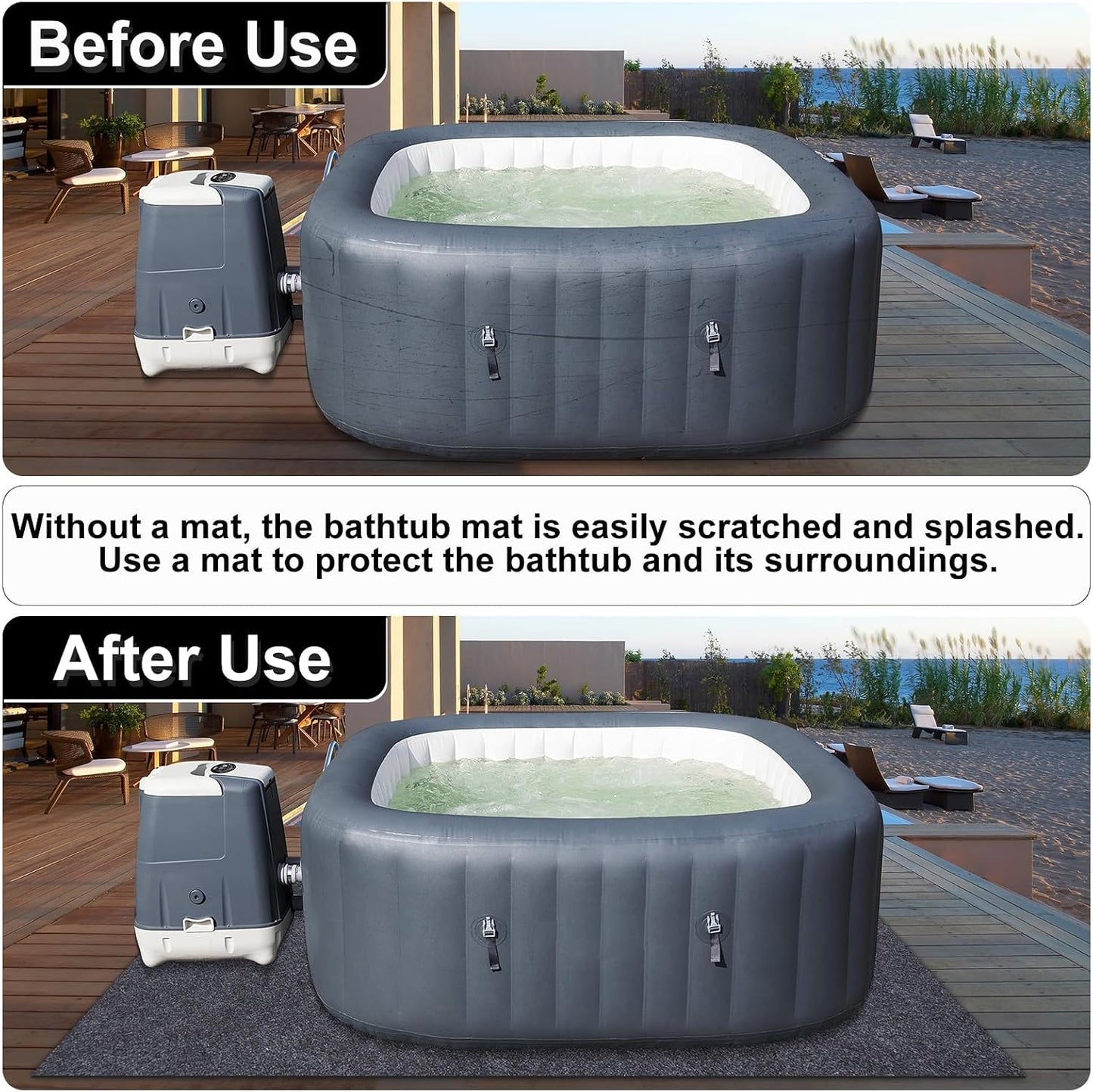 Why a Simple Floor Mat Can Turn Your Hot‑Tub Time into a No‑Worry Ritual
